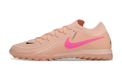 Men's Nike Phantom GX 2 Elite TF Artificial Turf Low-Tops Football Shoes - Pink/Black