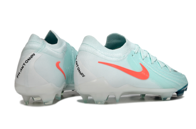 Men's Nike Phantom GX 2 Elite FG Firm Ground Low-Tops Football Boots - Jade/Red/Black