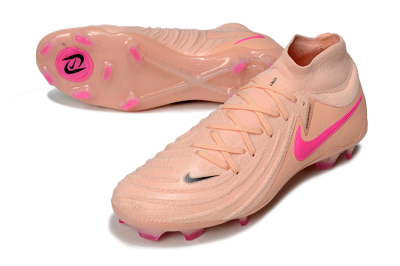 Men's Nike Phantom Luna Elite NU FG Firm Ground Low-Tops Football Boots - Pink/Black