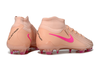 Men's Nike Phantom Luna Elite NU FG Firm Ground Low-Tops Football Boots - Pink/Black
