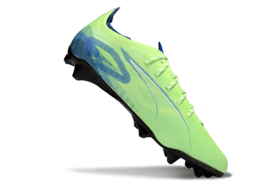 Men's Puma Ultra 5 Ultimate FG Firm Ground Low-Tops Football Boots - Yellow/Blue/White