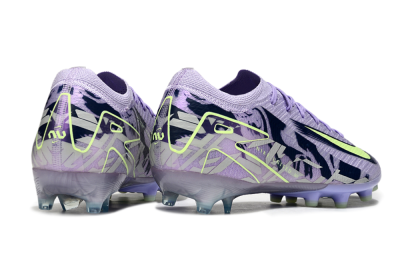 Men's Nike Air Zoom Mercurial Vapor 16 Elite AG Artificial Grass Low-Tops Football Boots - Purple/Black/Yellow
