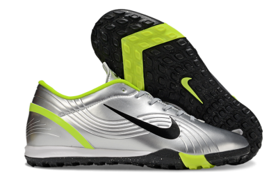 Unisex Nike Air Zoom Mercurial Vapor 16 Academy TF Artificial Turf Low-Tops Football Shoes - Silver/Black/Yellow