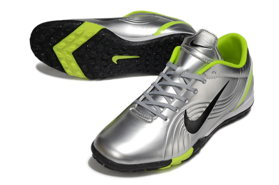 Unisex Nike Air Zoom Mercurial Vapor 16 Academy TF Artificial Turf Low-Tops Football Shoes - Silver/Black/Yellow