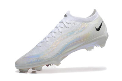 Men's Nike Air Zoom Mercurial Vapor 16 Elite FG Firm Ground Low-Tops Football Boots - White/Black