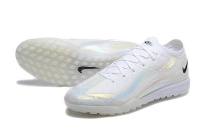 Men's Nike Air Zoom Mercurial Vapor 16 Elite TF Artificial Turf Low-Tops Football Shoes - White/Black