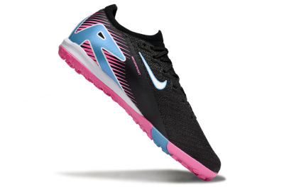 Unisex Nike Air Zoom Mercurial Vapor 16 Elite TF Artificial Turf Low-Tops Football Shoes - Black/White/Jade