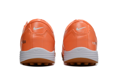 Men's Nike Total 90 III TF Artificial Turf Low-Tops Football Shoes - Orange/White