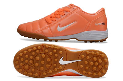 Men's Nike Total 90 III TF Artificial Turf Low-Tops Football Shoes - Orange/White