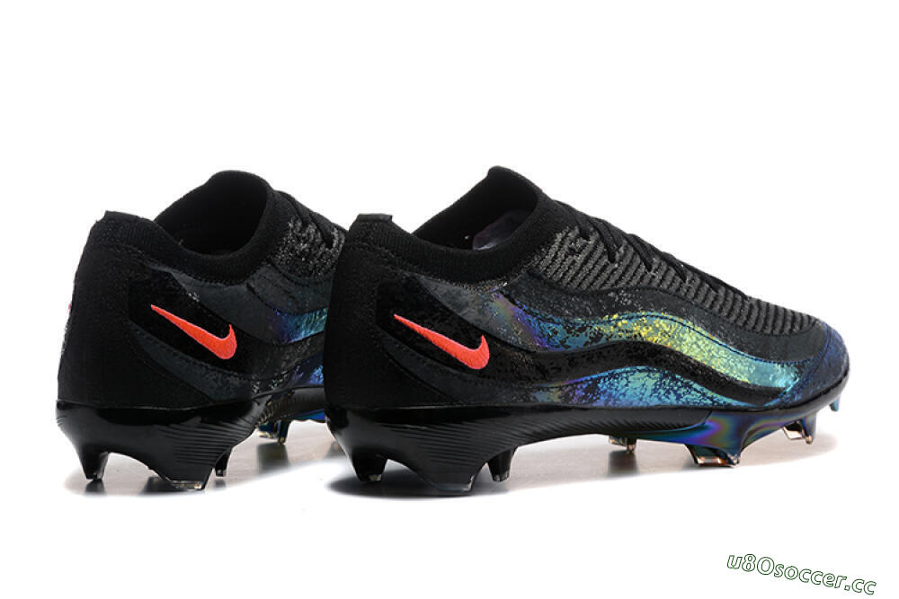 Men's Nike Air Zoom Mercurial Vapor 16 Elite FG Firm Ground Low-Tops Football Boots - Black/Grey/Pink 9