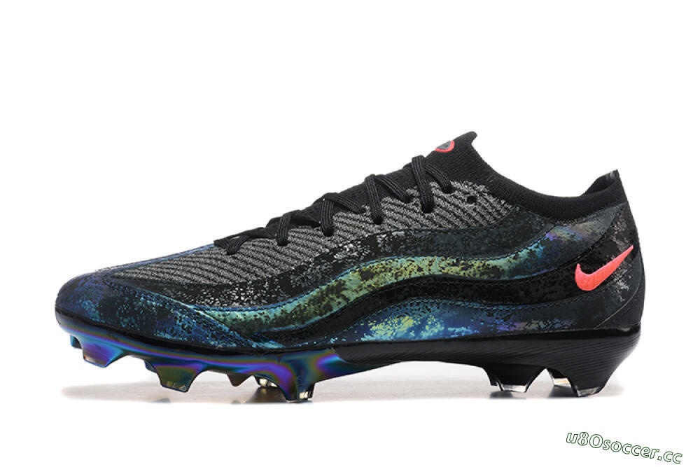 Men's Nike Air Zoom Mercurial Vapor 16 Elite FG Firm Ground Low-Tops Football Boots - Black/Grey/Pink 0