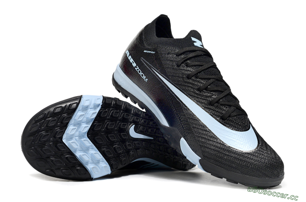 Unisex Nike Air Zoom Mercurial Vapor 16 Elite TF Artificial Turf Low-Tops Football Shoes - Black/Jade 1