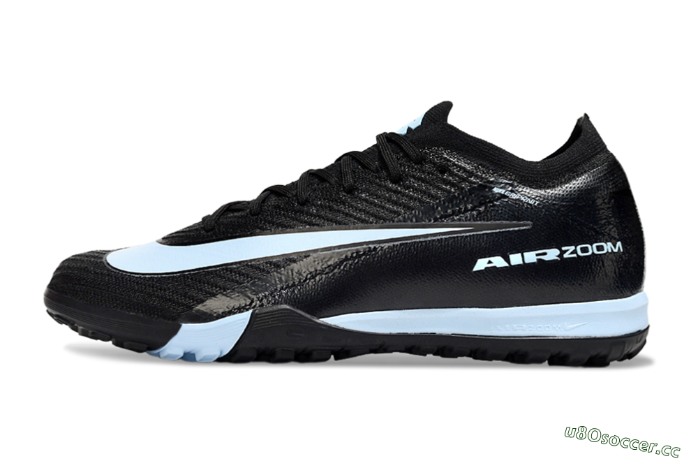 Unisex Nike Air Zoom Mercurial Vapor 16 Elite TF Artificial Turf Low-Tops Football Shoes - Black/Jade 0