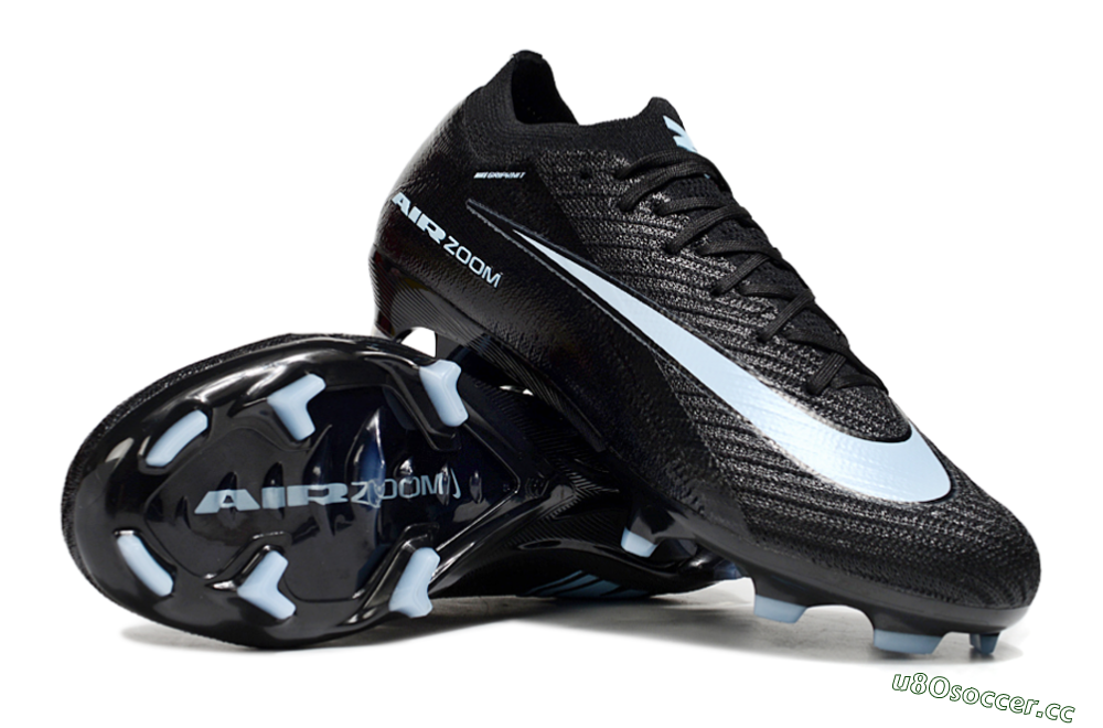 Unisex Nike Air Zoom Mercurial Vapor 16 Elite FG Firm Ground Low-Tops Football Boots - Black/Jade 1