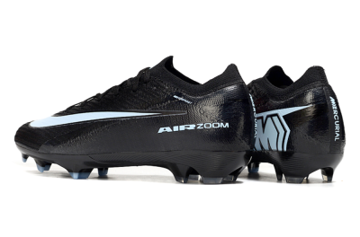 Unisex Nike Air Zoom Mercurial Vapor 16 Elite FG Firm Ground Low-Tops Football Boots - Black/Jade