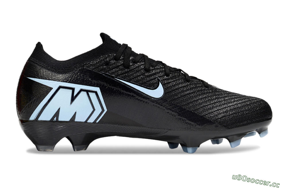 Unisex Nike Air Zoom Mercurial Vapor 16 Elite FG Firm Ground Low-Tops Football Boots - Black/Jade 5