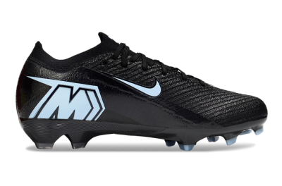 Unisex Nike Air Zoom Mercurial Vapor 16 Elite FG Firm Ground Low-Tops Football Boots - Black/Jade