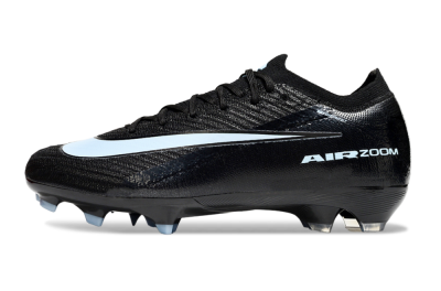 Unisex Nike Air Zoom Mercurial Vapor 16 Elite FG Firm Ground Low-Tops Football Boots - Black/Jade