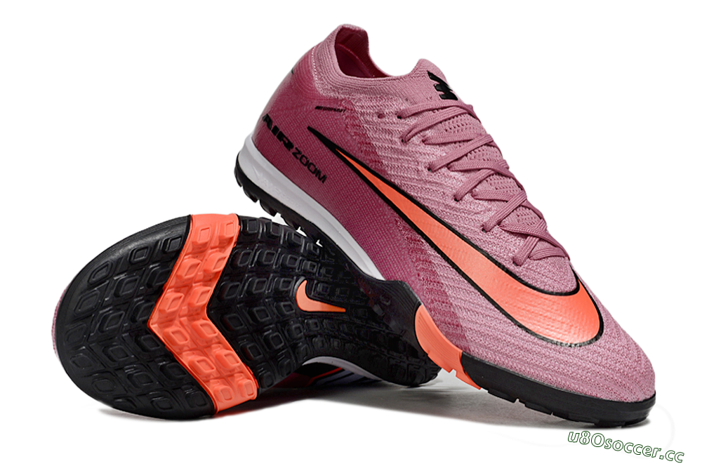 Unisex Nike Air Zoom Mercurial Vapor 16 Elite TF Artificial Turf Low-Tops Football Shoes - Red/Black 1
