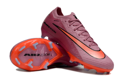 Unisex Nike Air Zoom Mercurial Vapor 16 Elite FG Firm Ground Low-Tops Football Boots - Red/Black