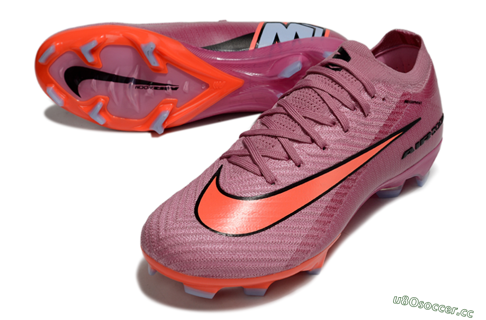 Unisex Nike Air Zoom Mercurial Vapor 16 Elite FG Firm Ground Low-Tops Football Boots - Red/Black 3