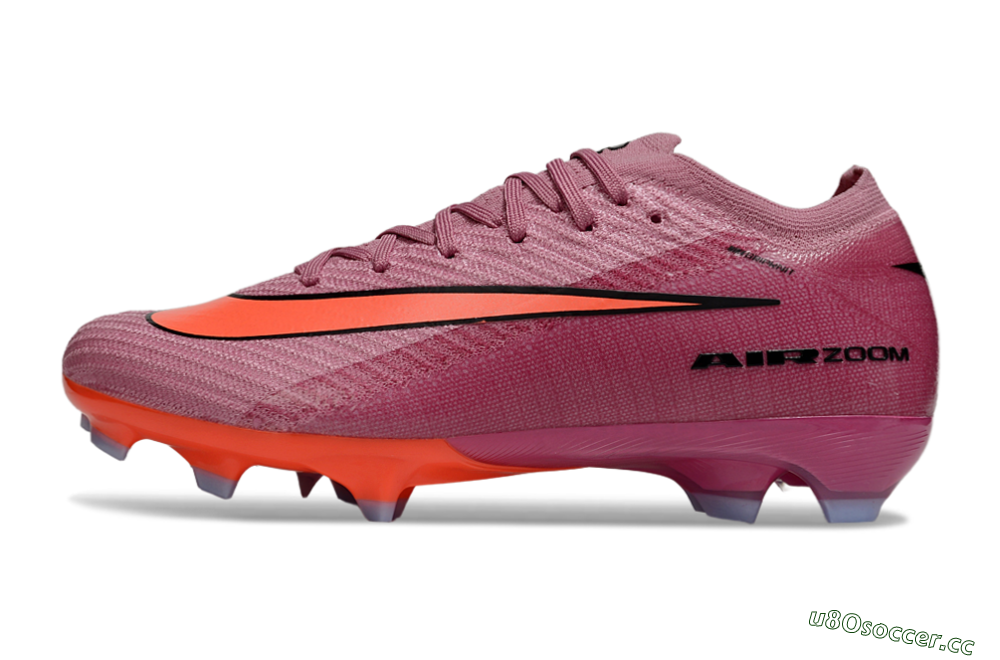 Unisex Nike Air Zoom Mercurial Vapor 16 Elite FG Firm Ground Low-Tops Football Boots - Red/Black 0
