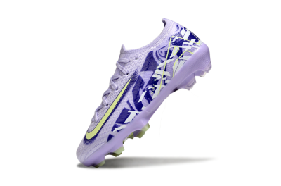 Kids Nike Air Zoom Mercurial Vapor 16 Elite FG Firm Ground Low-Tops Football Boots - Purple/Yellow