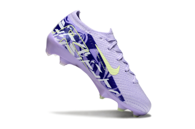 Kids Nike Air Zoom Mercurial Vapor 16 Elite FG Firm Ground Low-Tops Football Boots - Purple/Yellow