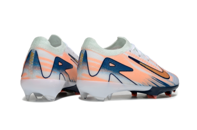 Kids Nike Air Zoom Mercurial Vapor 16 Elite FG Firm Ground Low-Tops Football Boots - Pink/Yellow/Blue