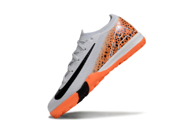 Kids Nike Air Zoom Mercurial Vapor 16 Elite TF Artificial Turf Low-Tops Football Shoes - Grey/Black/Leopard