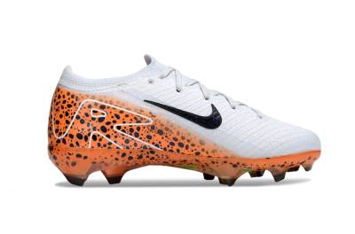 Kids Nike Air Zoom Mercurial Vapor 16 Elite FG Firm Ground Low-Tops Football Boots - Grey/Black/Leopard