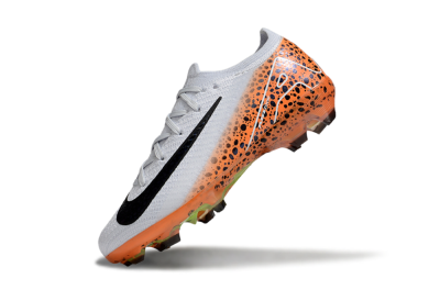 Kids Nike Air Zoom Mercurial Vapor 16 Elite FG Firm Ground Low-Tops Football Boots - Grey/Black/Leopard