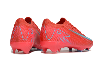 Kids Nike Air Zoom Mercurial Vapor 16 Elite FG Firm Ground Low-Tops Football Boots - Red/Silver/Jade