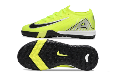 Kids Nike Air Zoom Mercurial Vapor 16 Elite TF Artificial Turf Low-Tops Football Shoes - Yellow/Black/Silver
