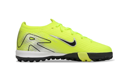 Kids Nike Air Zoom Mercurial Vapor 16 Elite TF Artificial Turf Low-Tops Football Shoes - Yellow/Black/Silver
