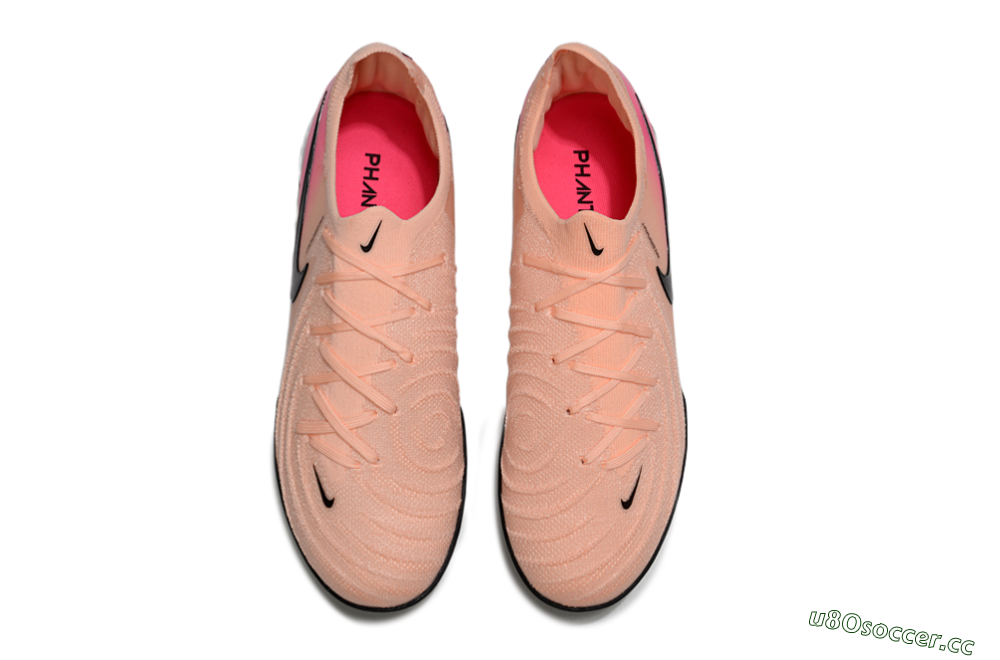 Unisex Nike Phantom GX 2 Elite TF Artificial Turf Low-Tops Football Shoes - Pink/Black 4