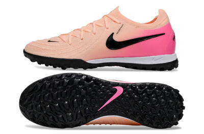 Unisex Nike Phantom GX 2 Elite TF Artificial Turf Low-Tops Football Shoes - Pink/Black