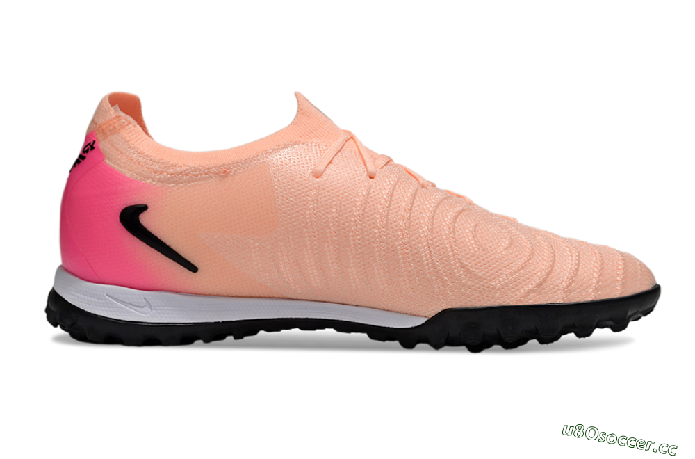 Unisex Nike Phantom GX 2 Elite TF Artificial Turf Low-Tops Football Shoes - Pink/Black 7