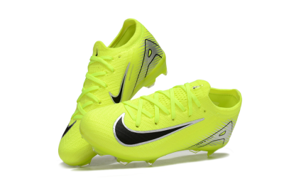 Kids Nike Air Zoom Mercurial Vapor 16 Elite FG Firm Ground Low-Tops Football Boots - Yellow/Black/Silver