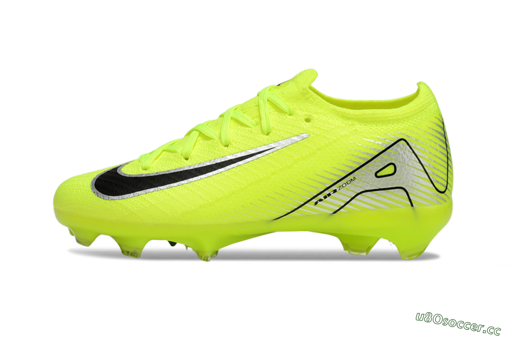 Kids Nike Air Zoom Mercurial Vapor 16 Elite FG Firm Ground Low-Tops Football Boots - Yellow/Black/Silver 0