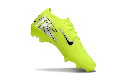 Kids Nike Air Zoom Mercurial Vapor 16 Elite FG Firm Ground Low-Tops Football Boots - Yellow/Black/Silver