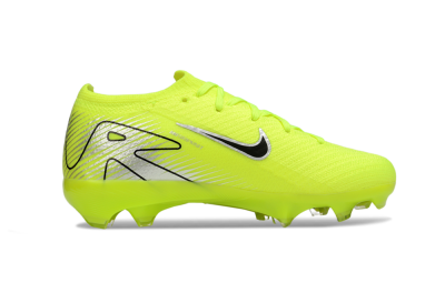 Kids Nike Air Zoom Mercurial Vapor 16 Elite FG Firm Ground Low-Tops Football Boots - Yellow/Black/Silver
