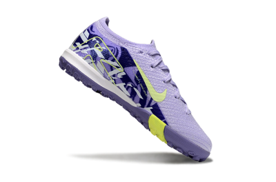 Kids Nike Air Zoom Mercurial Vapor 16 Elite TF Artificial Turf Low-Tops Football Shoes - Purple/Yellow