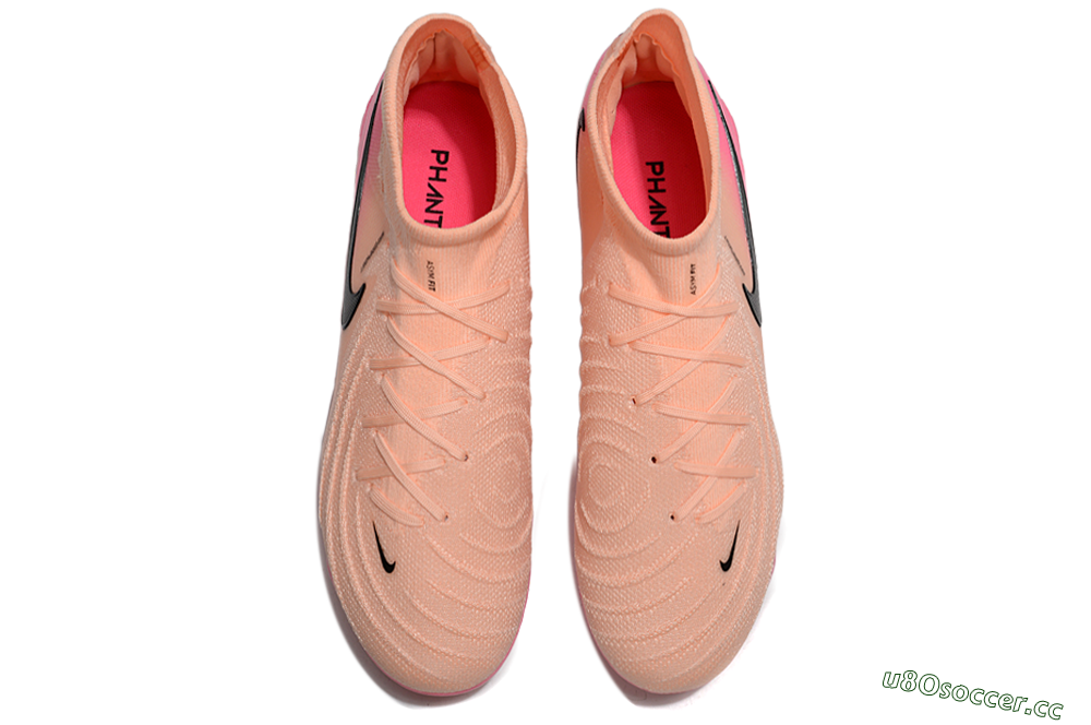Men's Nike Phantom Luna Elite AG Artificial Grass High-Tops Football Boots - Pink/Black 4