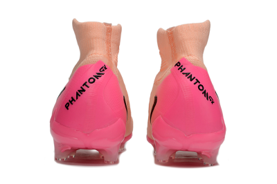 Men's Nike Phantom Luna Elite AG Artificial Grass High-Tops Football Boots - Pink/Black