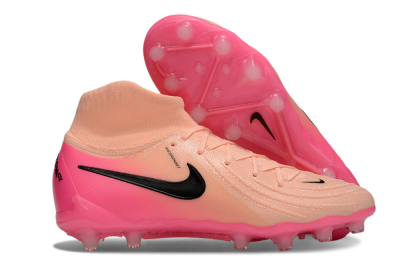 Men's Nike Phantom Luna Elite AG Artificial Grass High-Tops Football Boots - Pink/Black