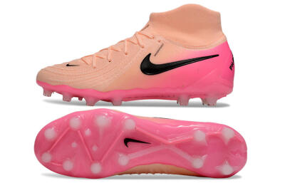 Men's Nike Phantom Luna Elite AG Artificial Grass High-Tops Football Boots - Pink/Black