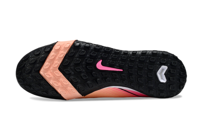 Unisex Nike Air Zoom Mercurial Superfly 10 Elite TF Artificial Turf High-Tops Football Shoes - Pink/Black/Red