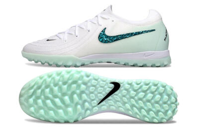 Unisex Nike Phantom GX 2 Elite TF Artificial Turf Low-Tops Football Shoes - Beige/Green