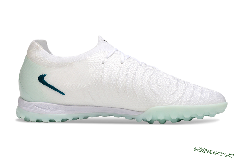 Unisex Nike Phantom GX 2 Elite TF Artificial Turf Low-Tops Football Shoes - Beige/Green 7